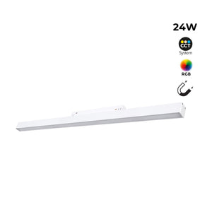Luminaria lineal opal para carril magnético RGB + CCT - 24W - Mi Light - Blanco (7)