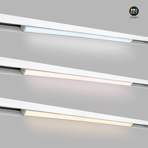 Luminaria lineal opal para carril magnético RGB + CCT - 24W - Mi Light - Blanco (10)