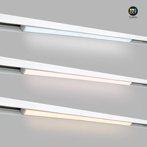 Luminaria lineal opal para carril magnético RGB + CCT - 24W - Mi Light - Blanco - Barcelona Led-