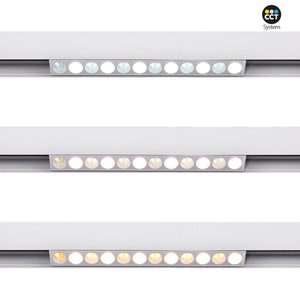 Luminaria lineal para carril magnético CCT - 10W - UGR18 - Mi Light - Barcelona Led-