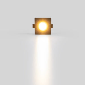 Downlight LED empotrable cuadrado 2W - Chip Osram - UGR18 - Corte Ø 25mm - Negro - Barcelona Led-