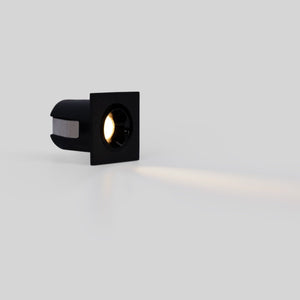 Downlight LED empotrable cuadrado 2W - Chip Osram - UGR18 - Corte Ø 25mm - Negro - Barcelona Led-