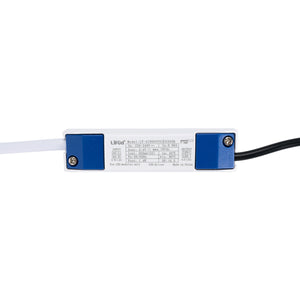 Downlight LED empotrable cuadrado 2W - Chip Osram - UGR18 - Corte Ø 25mm - Negro (13)