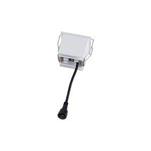 Downlight LED empotrable cuadrado 8W - Chip Osram - UGR18 - Corte 48 x 48 mm - Barcelona Led-