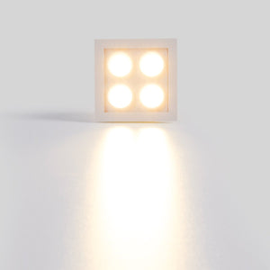 Downlight LED empotrable cuadrado 8W - Chip Osram - UGR18 - Corte 48 x 48 mm - Barcelona Led-