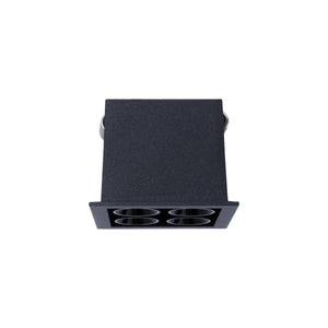 Downlight LED empotrable cuadrado 8W - Chip Osram - UGR18 - Corte 48 x 48 mm - Barcelona Led-