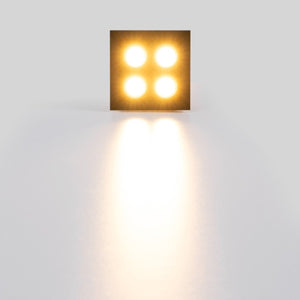 Downlight LED empotrable cuadrado 8W - Chip Osram - UGR18 - Corte 48 x 48 mm - Barcelona Led-