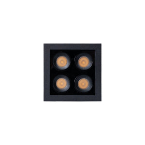 Downlight LED empotrable cuadrado 8W - Chip Osram - UGR18 - Corte 48 x 48 mm - Barcelona Led-