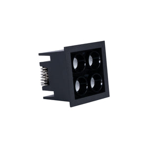 Downlight LED empotrable cuadrado 8W - Chip Osram - UGR18 - Corte 48 x 48 mm - Barcelona Led-