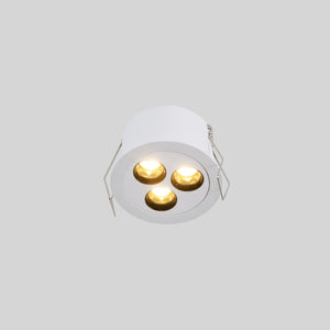 Downlight LED empotrable circular 6W - UGR18 - Corte Ø 55mm - Blanco (10)