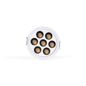 Downlight LED empotrable circular 12W - UGR18 - Corte Ø 70mm - Blanco - Barcelona Led-
