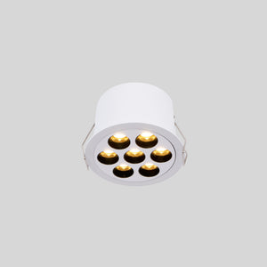 Downlight LED empotrable circular 12W - UGR18 - Corte Ø 70mm - Blanco (11)
