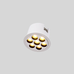 Downlight LED empotrable circular 12W - UGR18 - Corte Ø 70mm - Blanco - Barcelona Led-