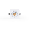Recessed square LED downlight - 2W - Osram Chip - UGR18 - Cutout Ø 25mm - White 4