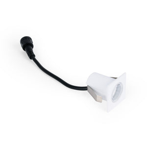Downlight LED empotrable cuadrado 2W - Chip Osram - UGR18 - Corte Ø 25mm - Blanco (6)