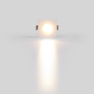 Downlight LED empotrable cuadrado 2W - Chip Osram - UGR18 - Corte Ø 25mm - Blanco - Barcelona Led-