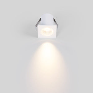 Downlight LED empotrable cuadrado 2W - Chip Osram - UGR18 - Corte Ø 25mm - Blanco - Barcelona Led-