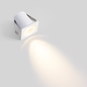 Downlight LED empotrable cuadrado 2W - Chip Osram - UGR18 - Corte Ø 25mm - Blanco (13)