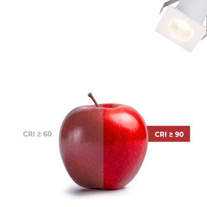 Downlight LED empotrable cuadrado 2W - Chip Osram - UGR18 - Corte Ø 25mm - Blanco (15)