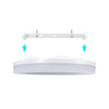 Tri-proof CCT LED ceiling light with motion sensor - 24W - Ø28cm - IP65 4