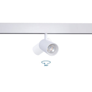 Foco LED para carril magnético RGB + CCT - 48V - 12W - Mi Light - Barcelona Led-