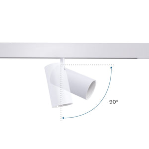 Foco LED para carril magnético RGB + CCT - 48V - 25W - Mi Light - Barcelona Led-