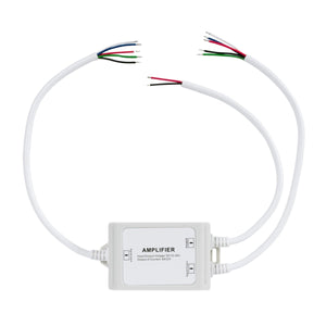 Amplificador de señal / Repetidor RGBW estanco 12-24V DC - 6A/canal - IP67 - Barcelona Led-
