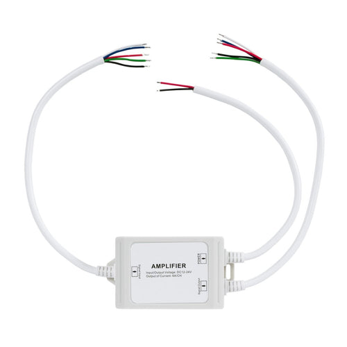 Signaalversterker / Repeater RGBW waterdicht 12-24V DC - 6A/kanaal - IP67