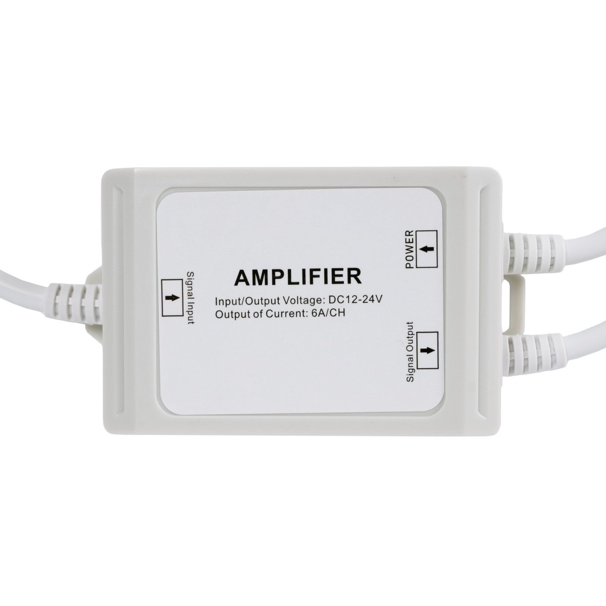 Amplificador de señal / Repetidor RGBW estanco 12-24V DC - 6A/canal - IP67 - Barcelona Led-