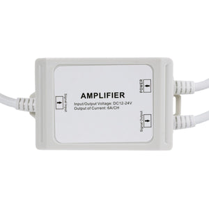 Amplificador de señal / Repetidor RGBW estanco 12-24V DC - 6A/canal - IP67 - Barcelona Led-