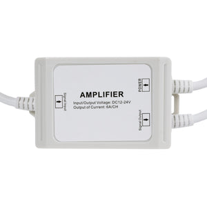 Amplificador de señal / Repetidor RGBW estanco 12-24V DC - 6A/canal - IP67 (1)