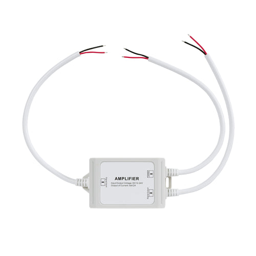 Jednokolorowy wodoodporny wzmacniacz sygnału 12-24V DC - 6A/kanał - IP67