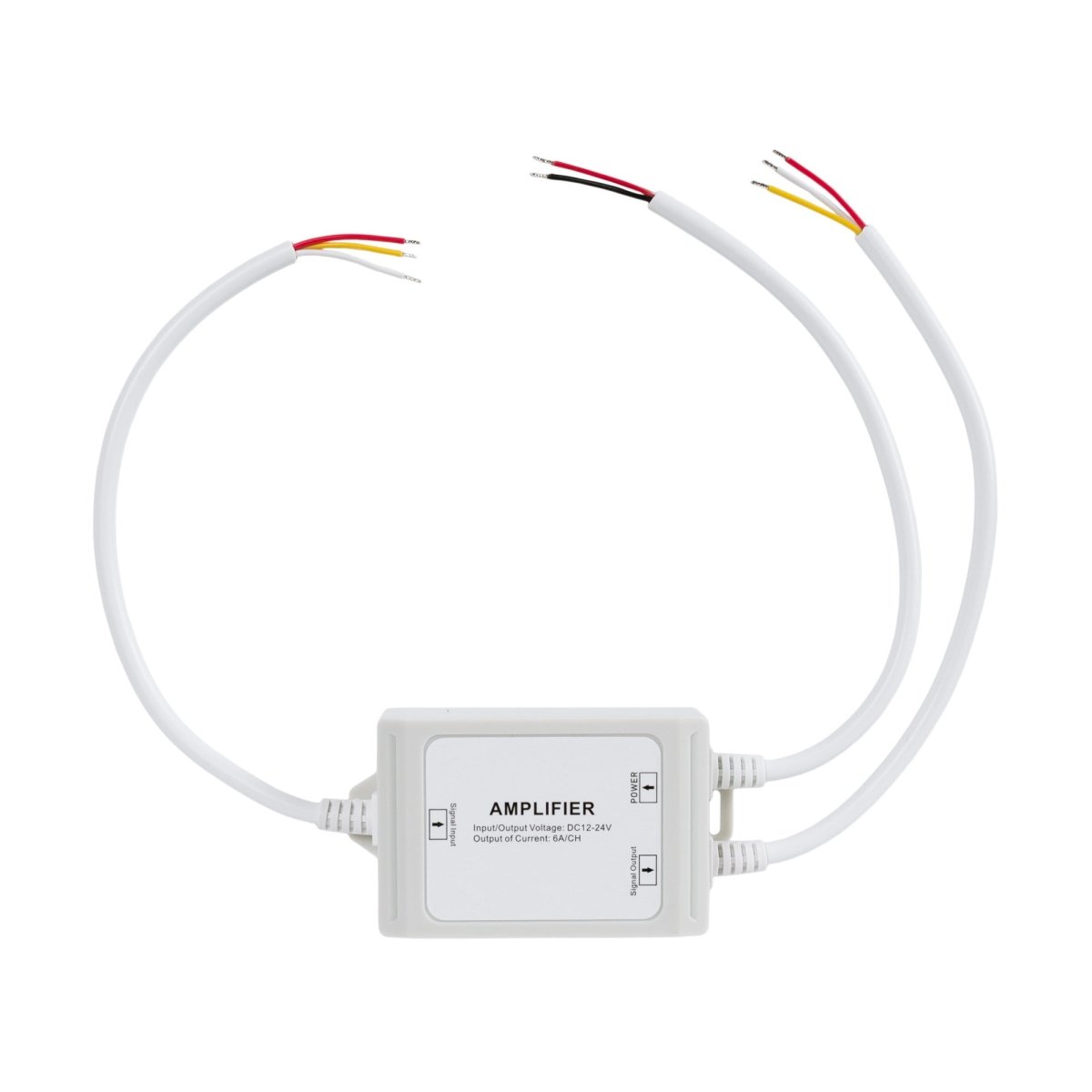 Amplificador de señal / Repetidor CCT estanco 12-24V DC - 6A/canal - IP67 - Barcelona Led-