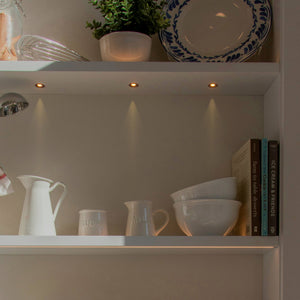 Downlight LED empotrable circular 2W - Chip Osram - UGR18 - Corte Ø 25mm - Negro (20)