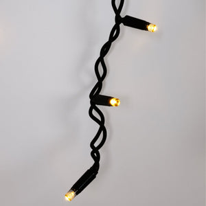 Cortina de luces LED - 1,5m x 90cm - 100 luces - Blanco cálido (11)