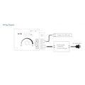 PMW Manual dimmer 12-48V DC - 20A - RF 2.4GHz - Adjustable frequency and dimming curve - Skydance 2