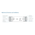 Single colour controller 12-48V DC - 15A - RF 2.4G - PUSH dimmer - Skydance 5