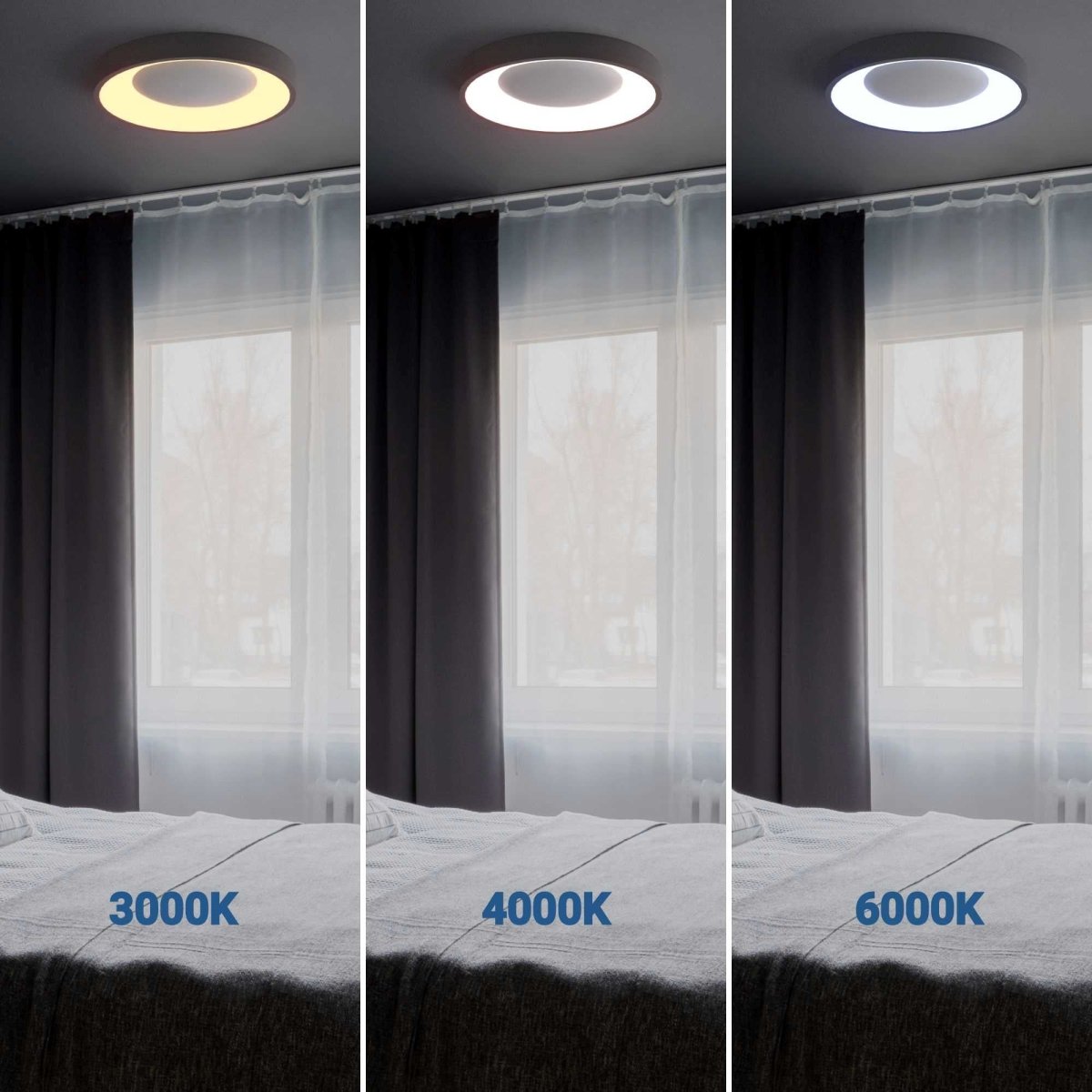 Plafón LED techo 36W - CCT - Driver Philips - ø50cm - IP20 - Barcelona Led-