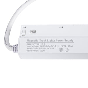 Fuente de alimentación para carril magnético 48V 100W - Barcelona Led-Accesorios