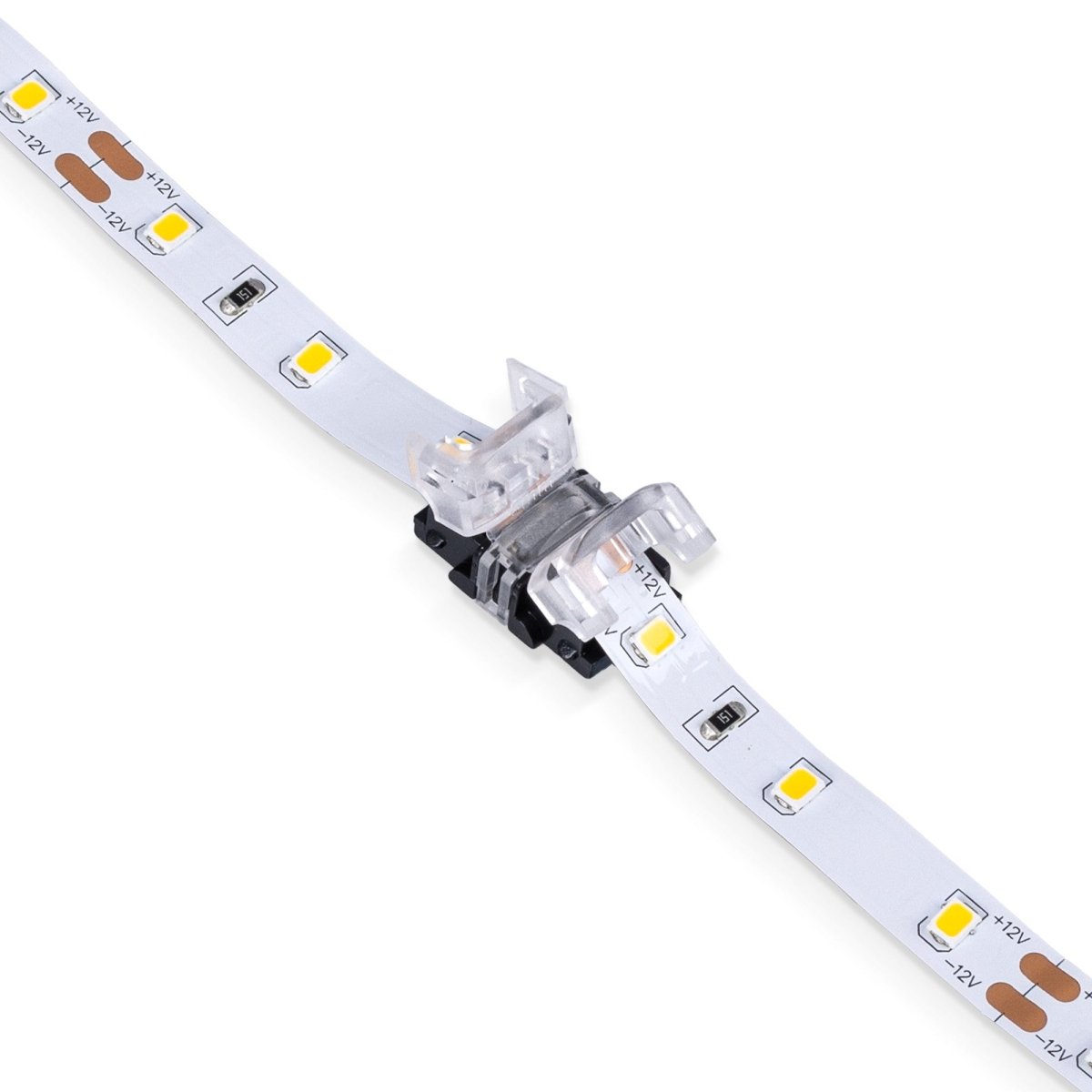 Conector Hippo monocolor SMD Tira a Tira - PCB 8mm - 2 pines - IP20 - Máx. 24V - Barcelona Led-Accesorios