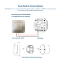 Controlador monocolor 12-48V DC - 8A - RF 2.4G - PUSH dimmer - Tamaño MINI - Skydance 5