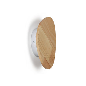 Aplique de pared madera "Eclipse 3" 8W - Luz cálida (6)