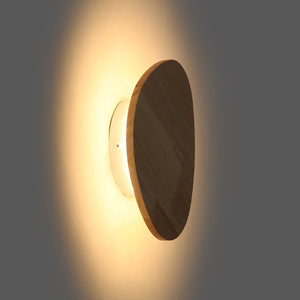 Aplique de pared madera "Eclipse 3" 8W - Luz cálida (8)
