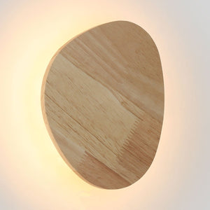 Aplique de pared interior de madera "Eclipse 3" 12W - Luz cálida - Barcelona Led-Decoración