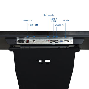 Display publicitario - Digital Kiosk 43" - Pantalla Táctil - Interior - 16GB - Base "S" (16)