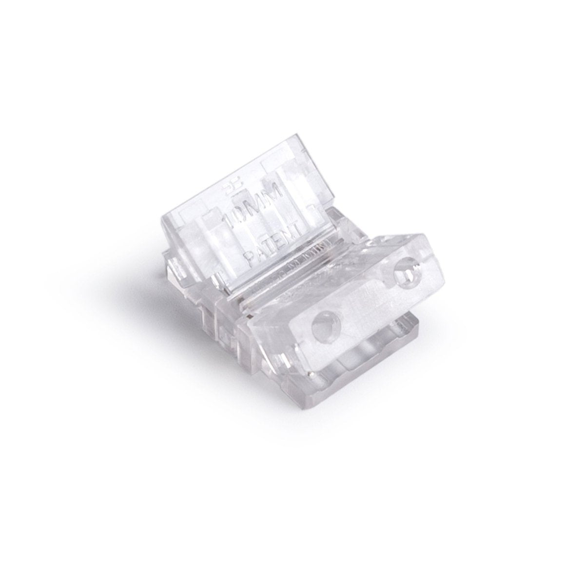 Conector Hippo monocolor COB Tira a Cable - PCB 10mm - 2 pines - IP20 - Máx. 24V - Barcelona Led-Accesorios