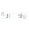 RGB/CCT/Single colour Controller 12-48V DC - 18A (6A/channel) - RF 2.4G - PUSH dimmer - Skydance 2