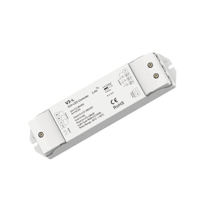 Controlador RGB / CCT / Monocolor 12-48V DC - 18A (6A/canal) - RF 2.4G - PUSH dimmer - Skydance
