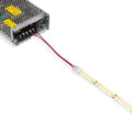 Connecteur Hippo pour relier un ruban LED monochrome COB à son alimentation - PCB 10mm - 2 broches - IP20 - Max. 24V 2