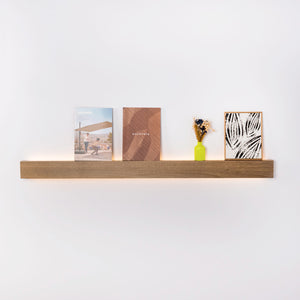 Aplique de pared lineal madera "Wooden" - 26W - 100cm - Driver Philips - Barcelona Led-Decoración
